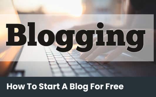 How To Start A Blog For Free