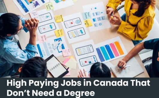 High Paying Jobs in Canada That Don’t Need a Degree