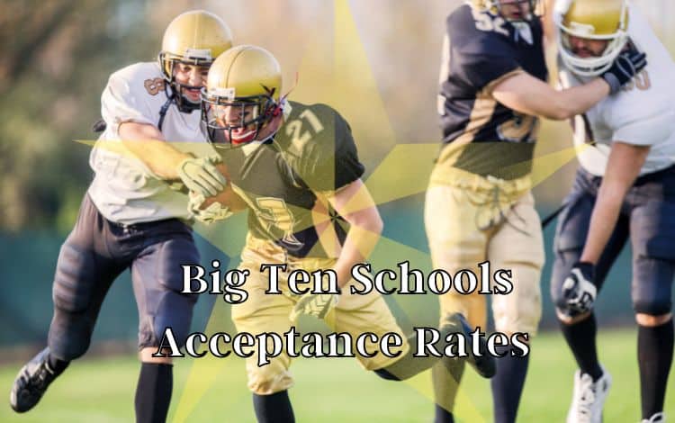 Big Ten Schools' Acceptance Rates