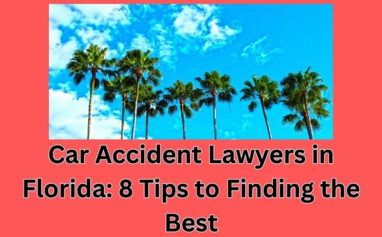 Car Accident Lawyers in Florida: 8 Tips to Finding the Best